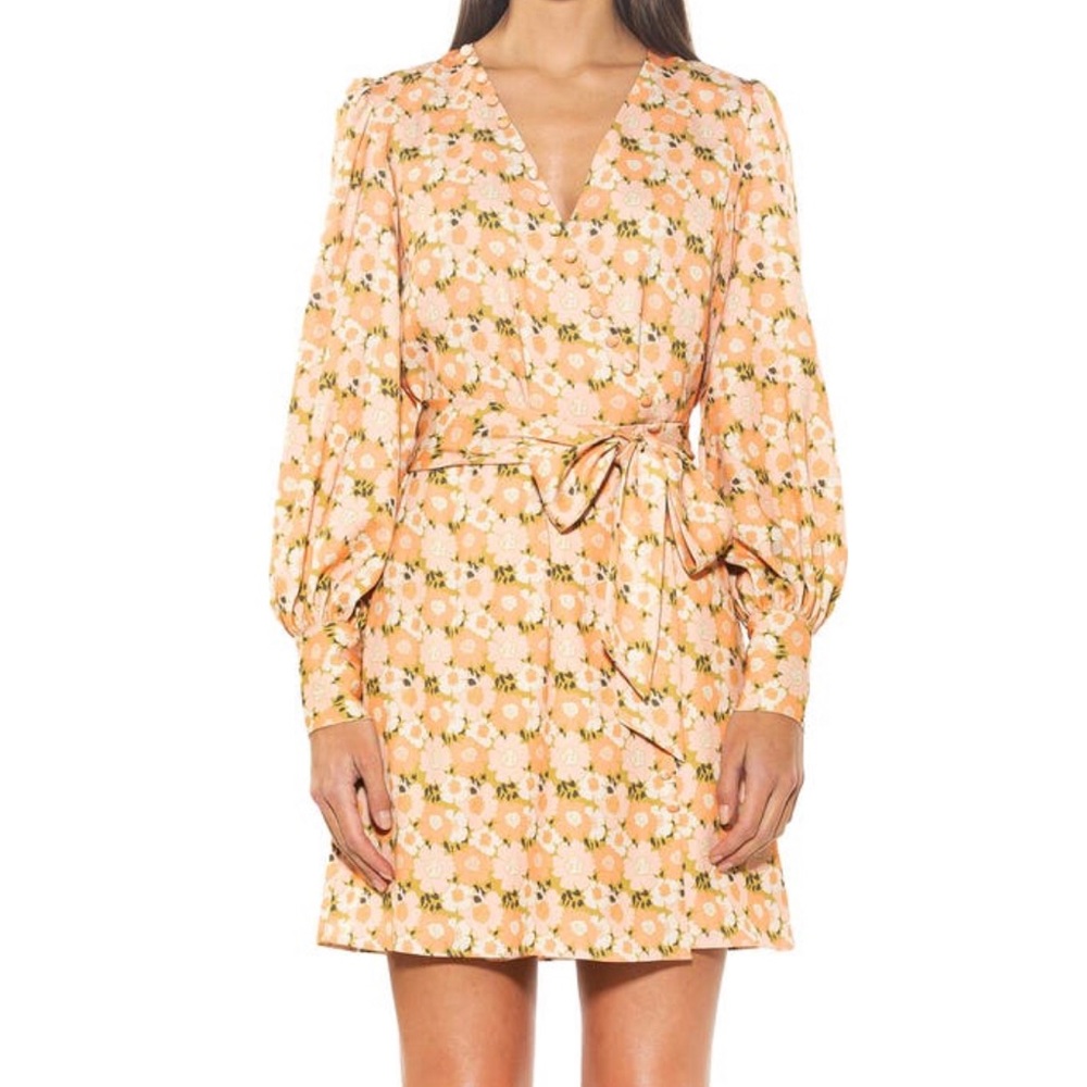 floral Wrap Dress